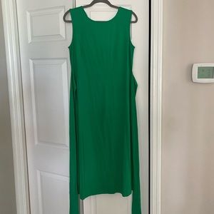 EUC Ann Taylor Kelly Green dress size 8
